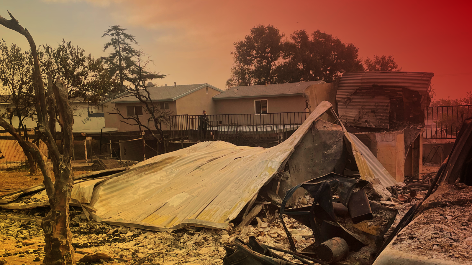 The remains of Jess Miller’s home. (Photo courtesy Johannes Gross)