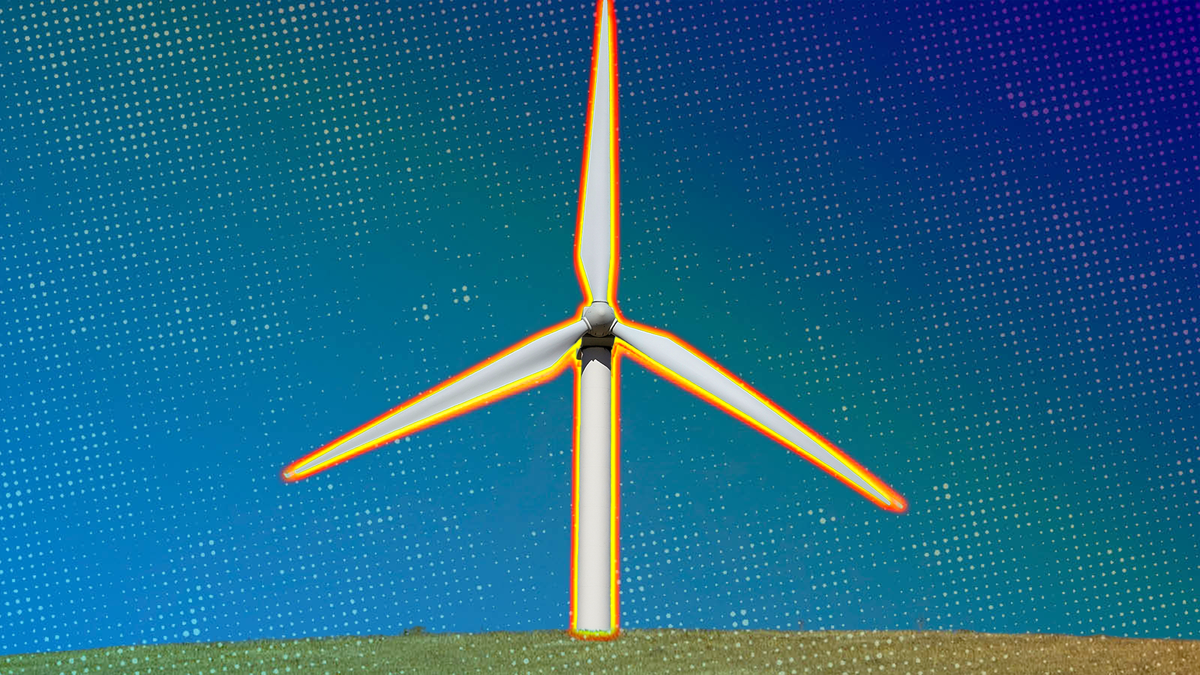 A wind turbine works in Livermore, California. (AP Photo/Godofredo A. Vásquez)